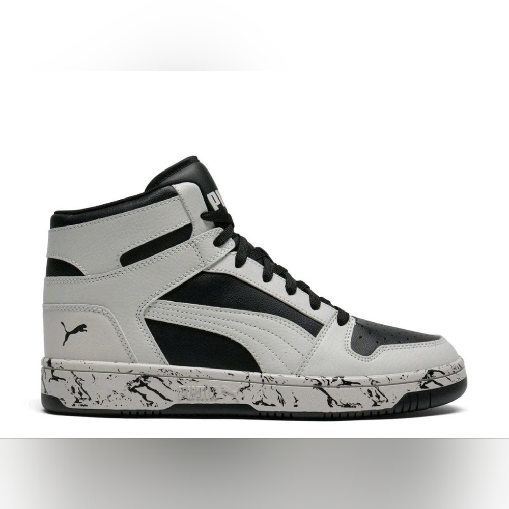 Size 9.5- MENS PUMA REBOUND LAYUP RCL MARBLE 403292 03 - Picture 3 of 7